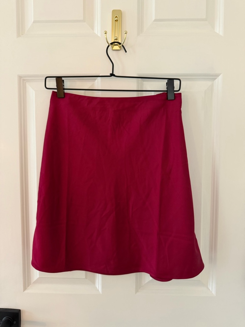 J. Crew Raspberry Mini Skirt